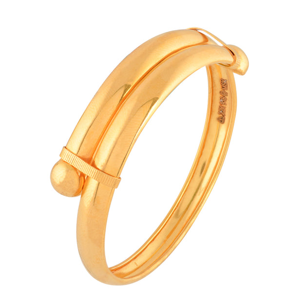 Gold kada for baby on sale boy