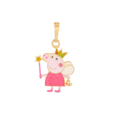 Peppa Fairy Kids’ 18k Gold pendant