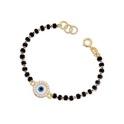 Kids' Cute Nazariya Evil Eye Bracelet in 18K Gold (Pair)