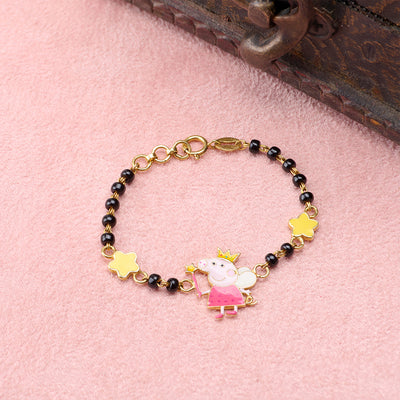 Papa Fairy Kids’ 18K gold nazariya bracelet (single)