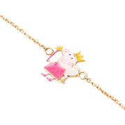 Peppa Fairy Kids' 18K Gold Bracelet (Pair)