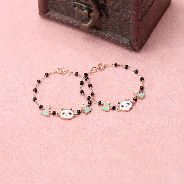 Kids' Cute Nazariya Bracelet in 18K Gold (Pair)