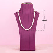 Classic single layer pearl necklace