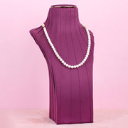 Classic single layer pearl necklace