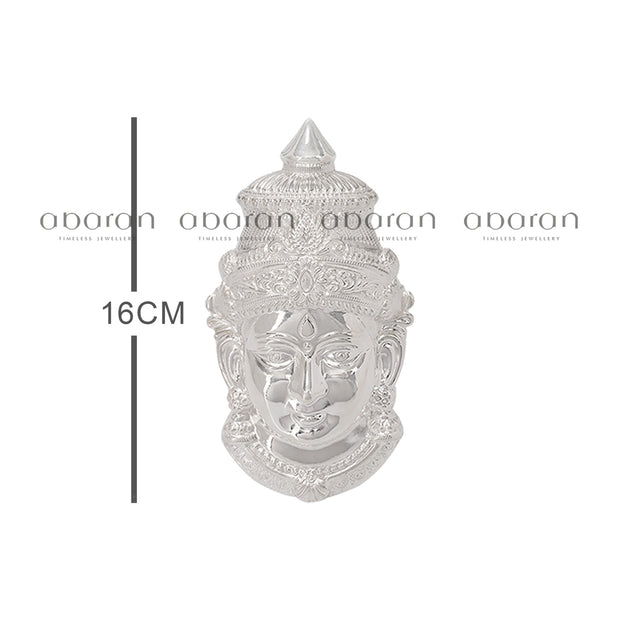 Silver Varalakshmi face
