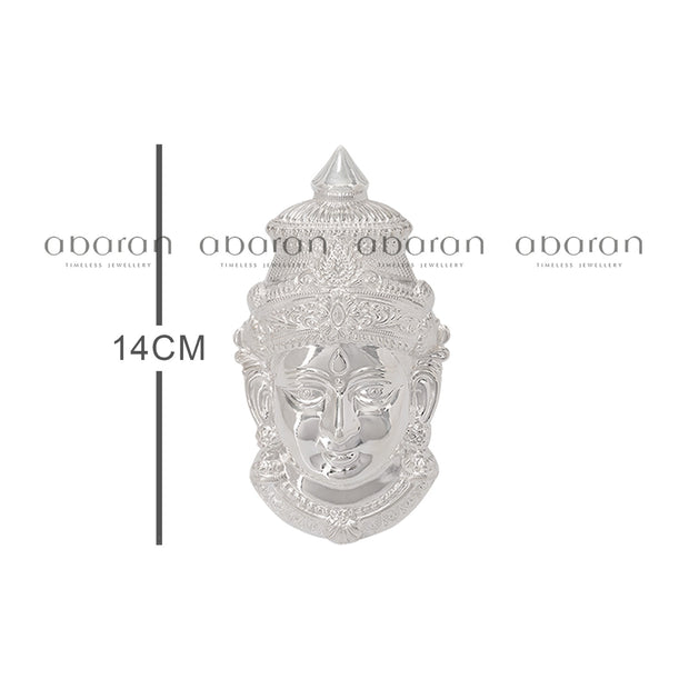 Silver Varalakshmi face