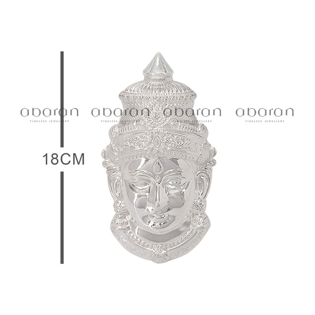 Silver Varalakshmi face