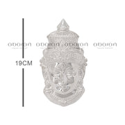 Silver Varalakshmi face