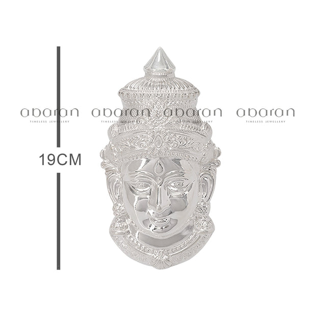 Silver Varalakshmi face