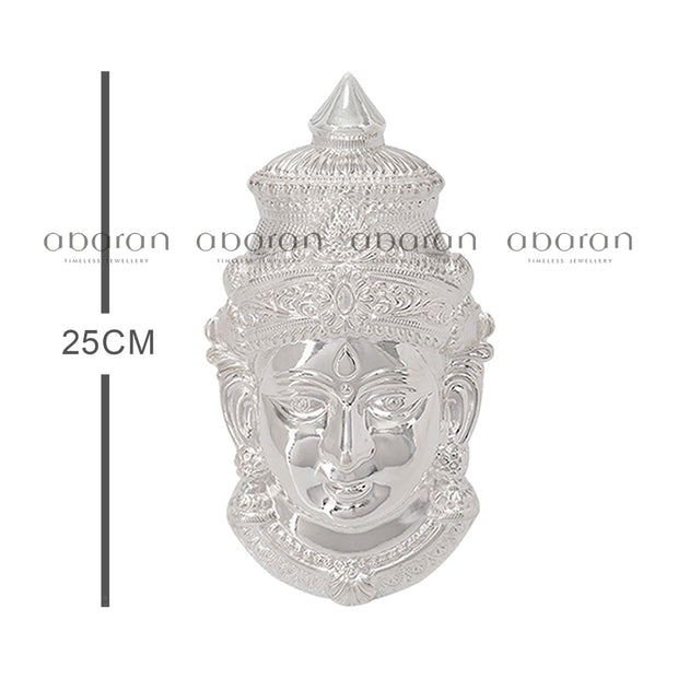 Silver Varalakshmi face
