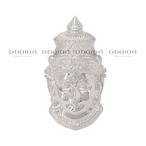 Silver Varalakshmi face