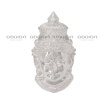 Silver Varalakshmi face