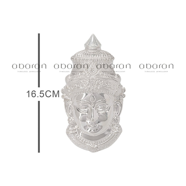 Silver Varalakshmi face