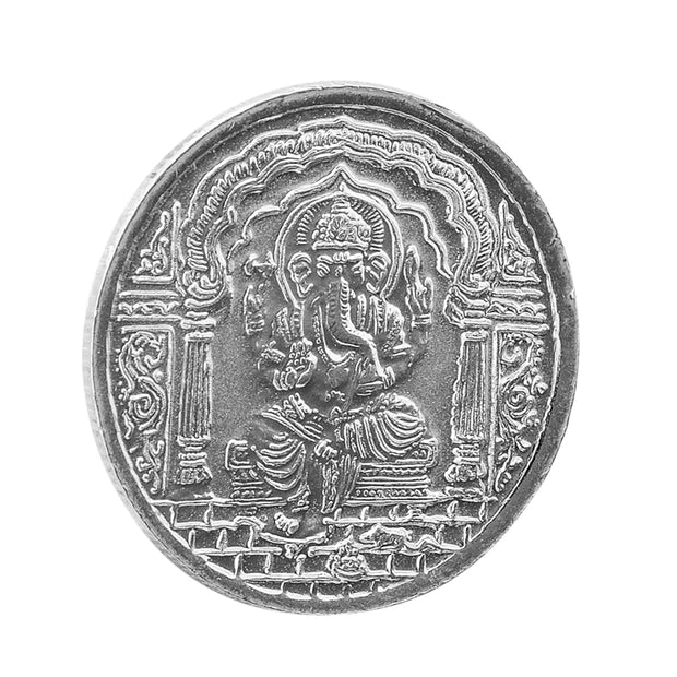 5gms Om Ganesh Silver coin