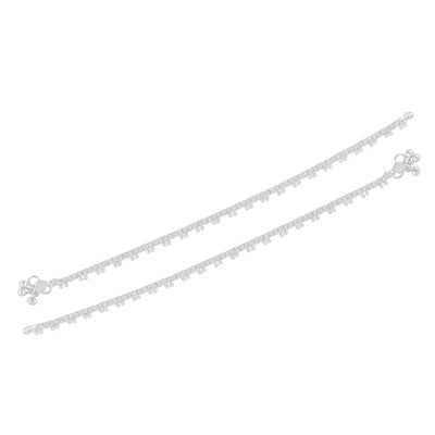 Silver Chain payal anklet