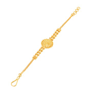 Kids Floral Filigree gold chain bracelet