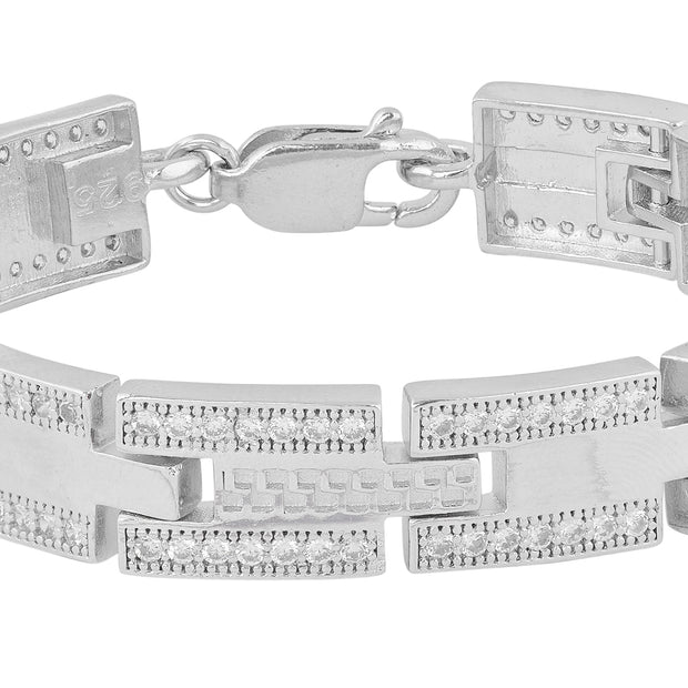 Sterling Silver Cross Bracelet – JJ Caprices
