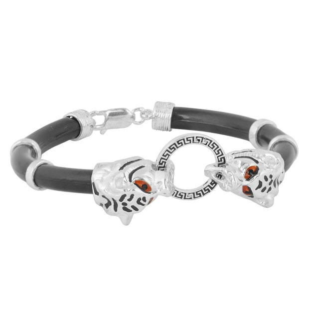 Sterling silver Interlocking G bracelet in silver - Gucci | Mytheresa
