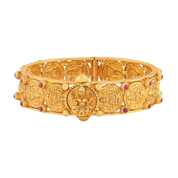Kids Gold  Lakshmi openable Kada bracelet